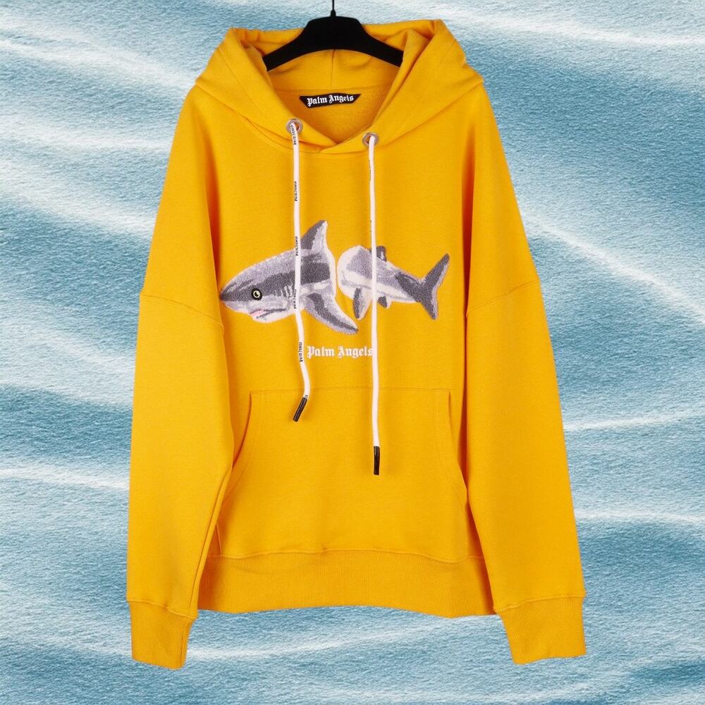 Palm Angels Orange Hoodie